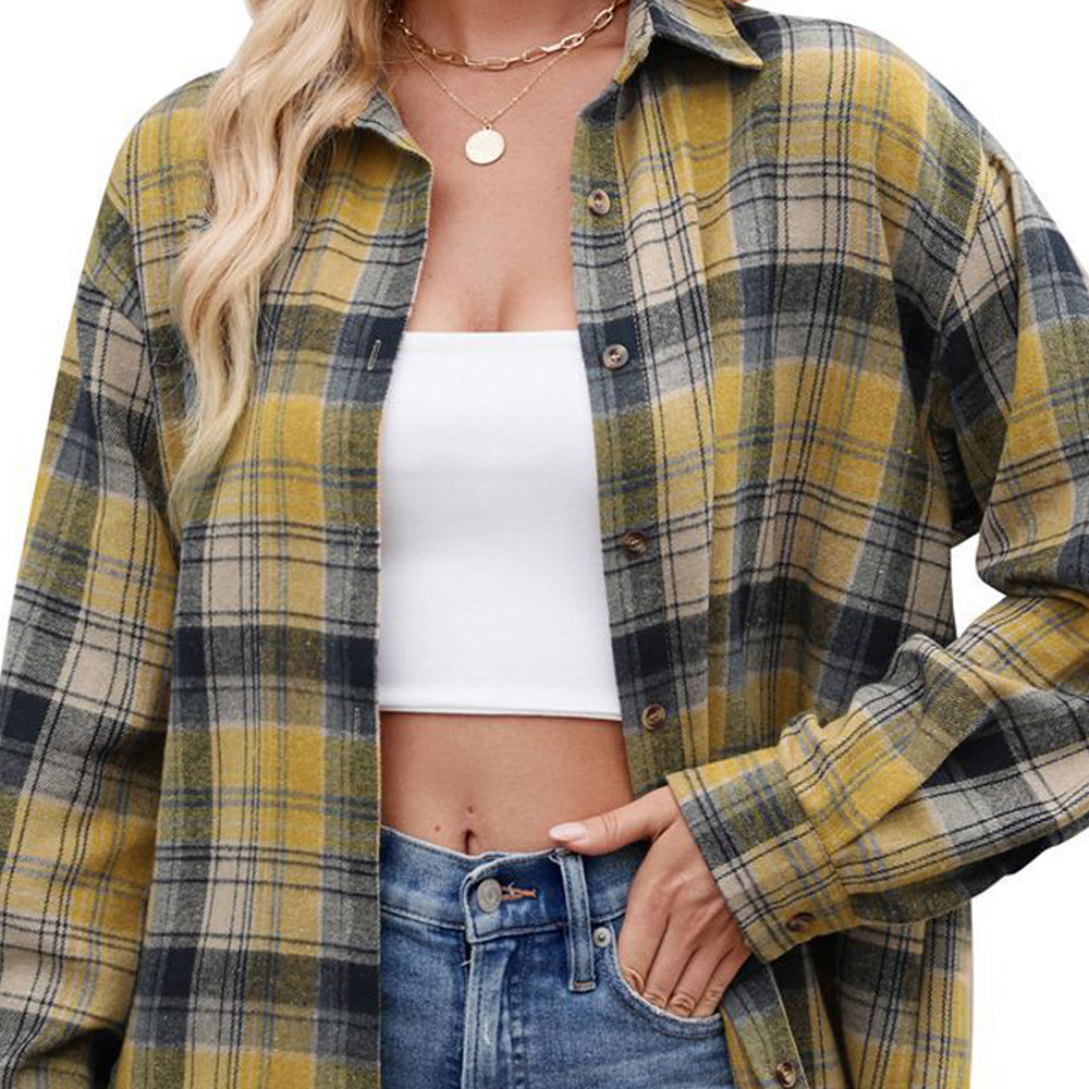 Women Opaque Checked Casual Shirt