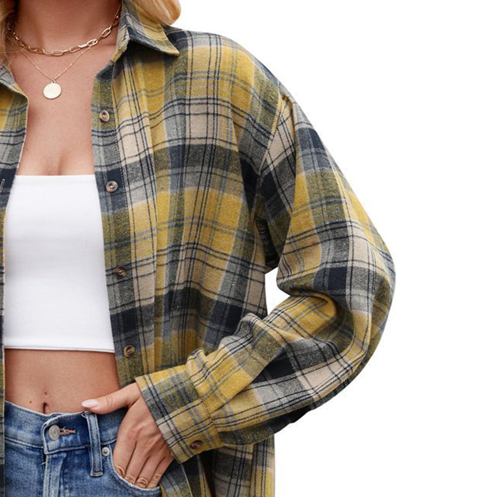 Women Opaque Checked Casual Shirt