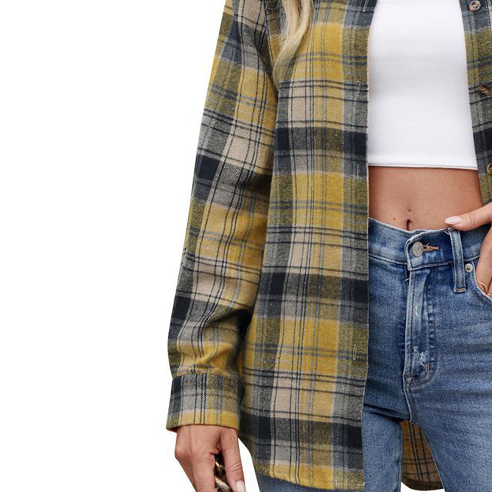 Women Opaque Checked Casual Shirt