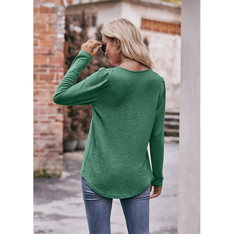 Scoop Neck Empire Top