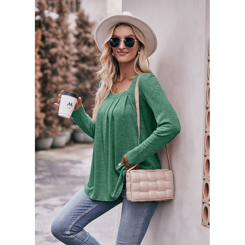 Scoop Neck Empire Top