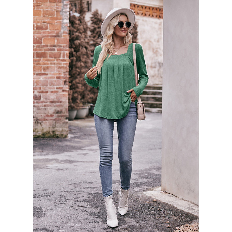 Scoop Neck Empire Top