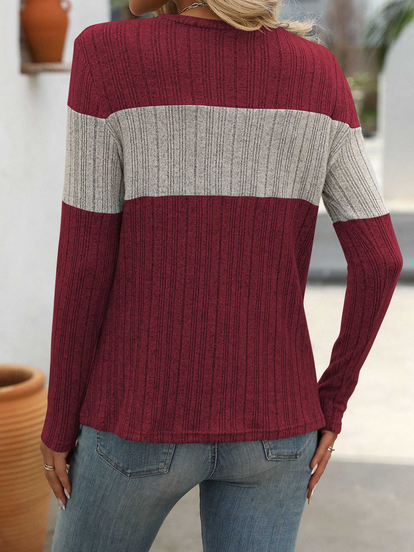 StyleCast Women Colourblocked Round Neck Top