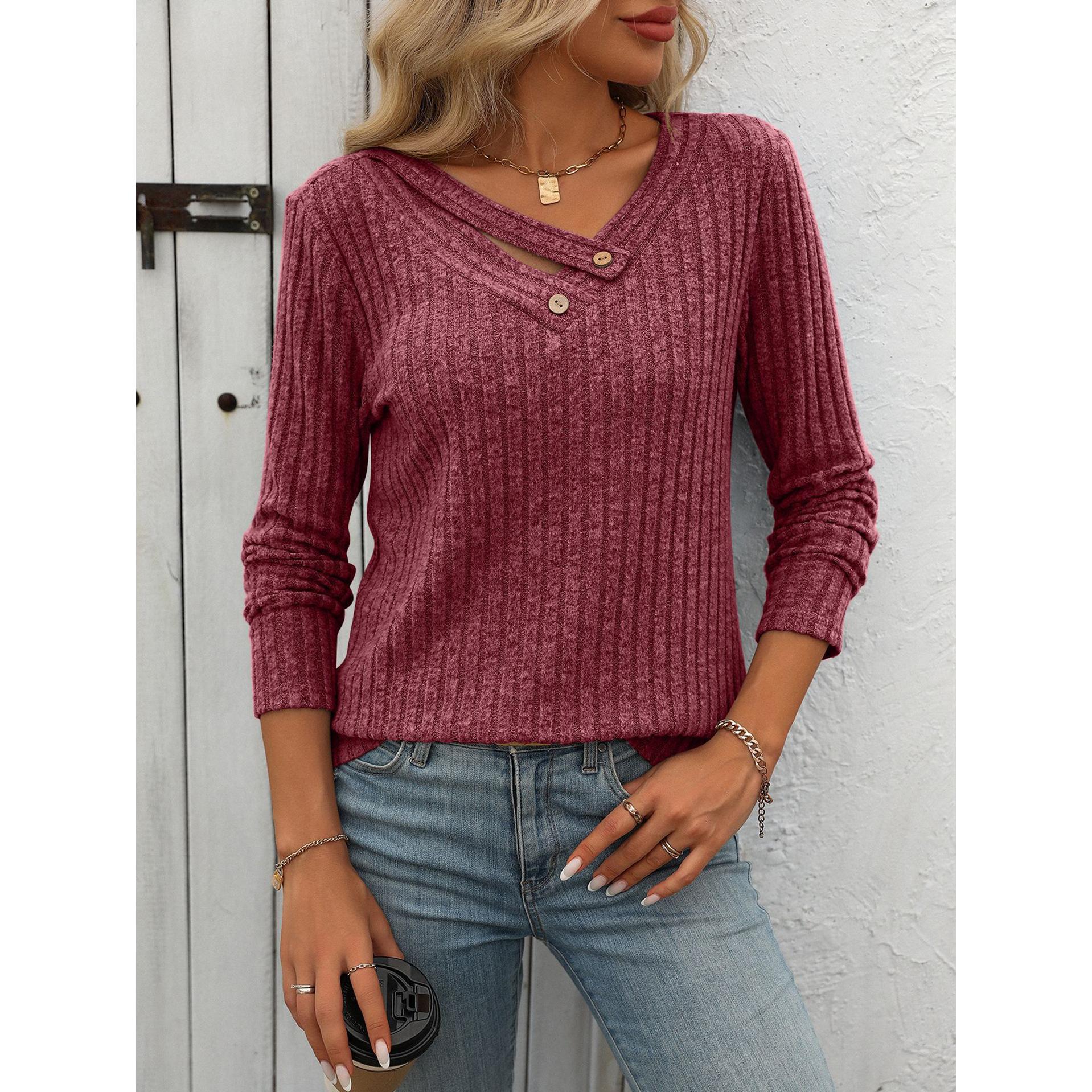 Women Striped Pullover