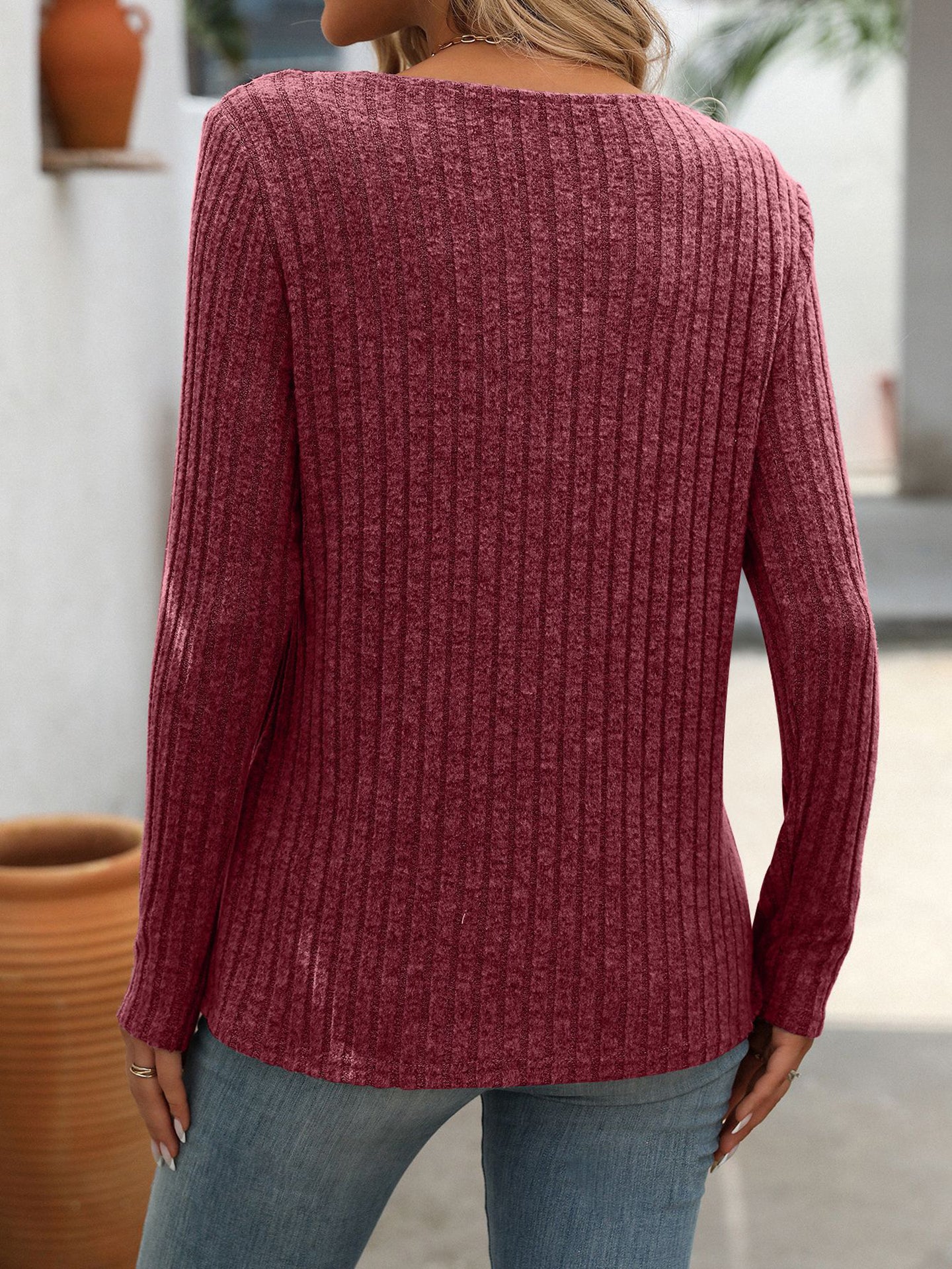 Women Striped Pullover