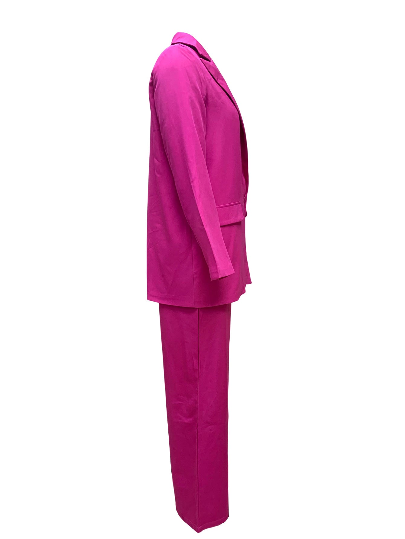 Magenta Blazer and Trousers Co-ords