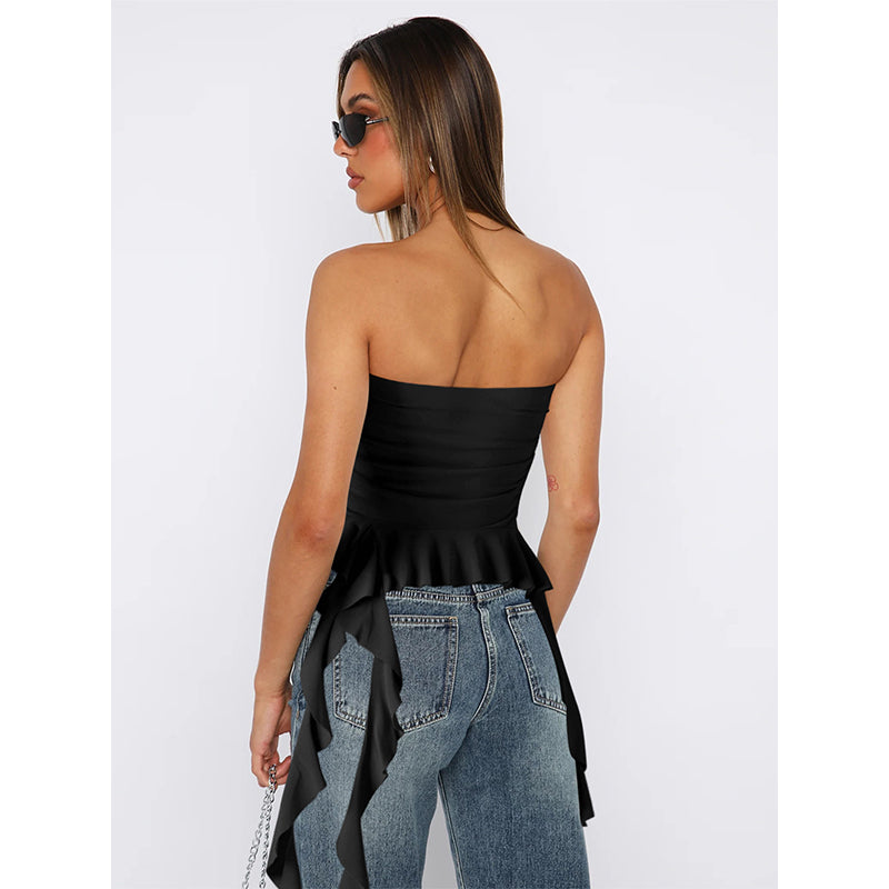 Strapless Tube Top - Party Wear