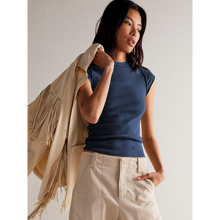 Women Hight Neck Regular Top