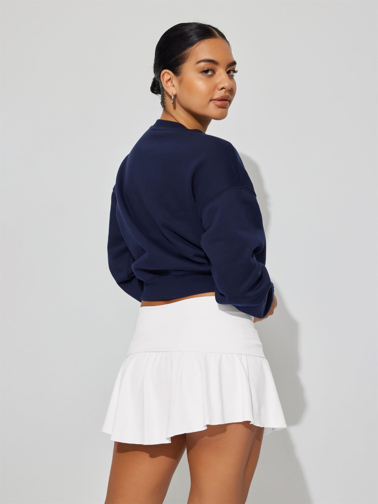 Solid Trumpet Skirt