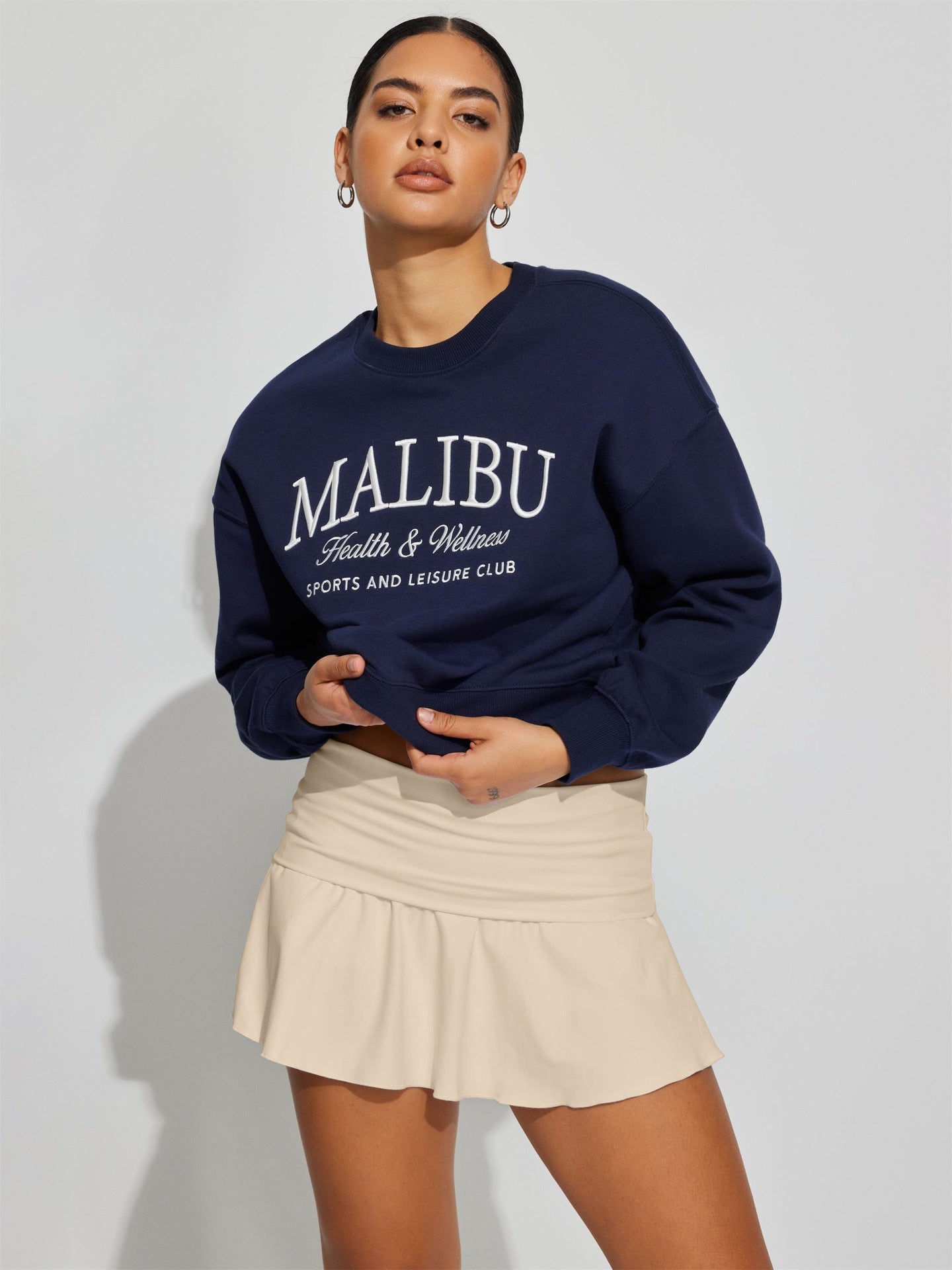 Solid Trumpet Skirt