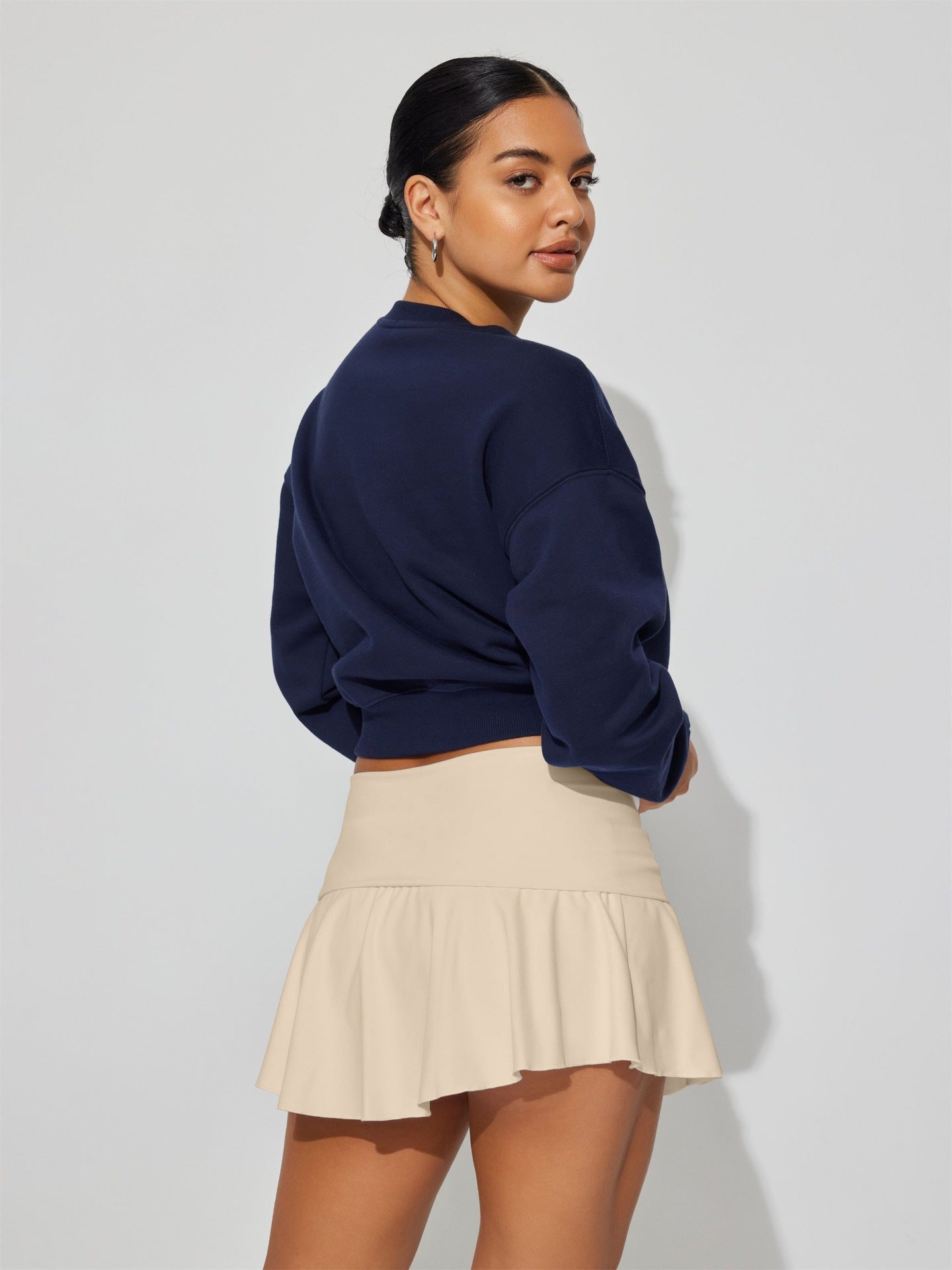 Solid Trumpet Skirt