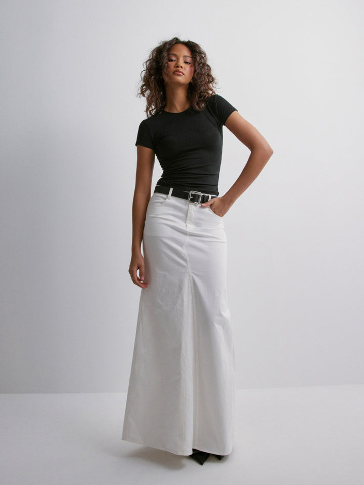 Women Solid Round Neck Top