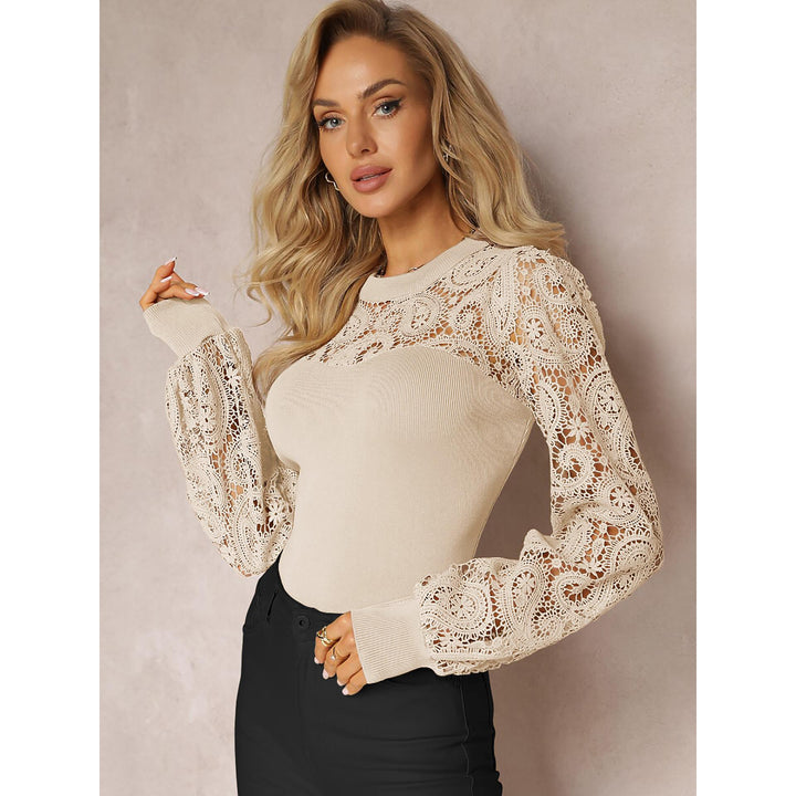 Women Self Design Round Neck Top