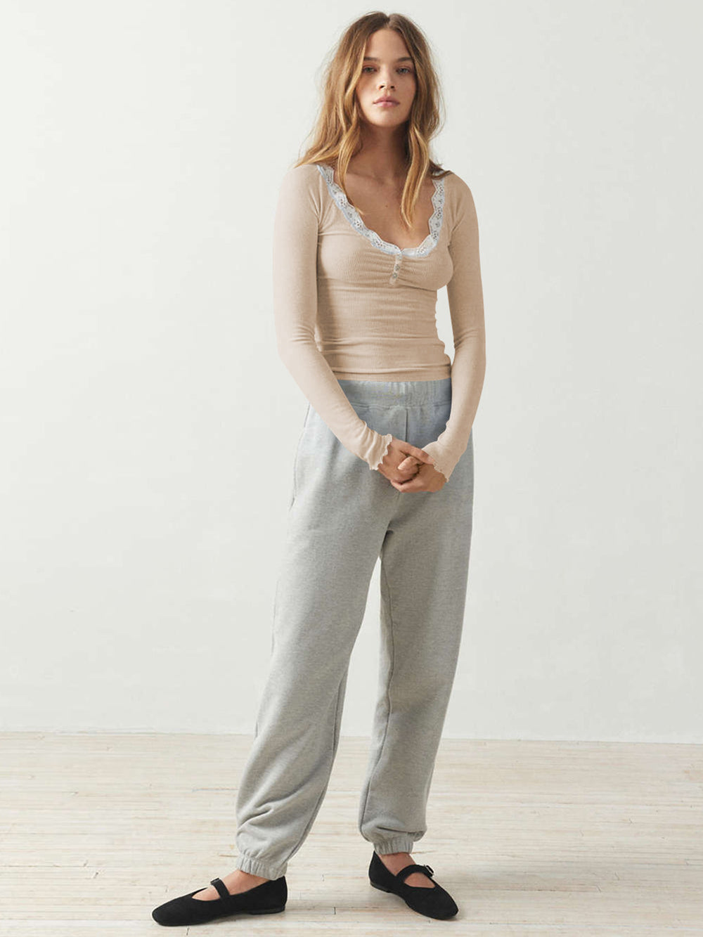 Women Scoop Neck Top