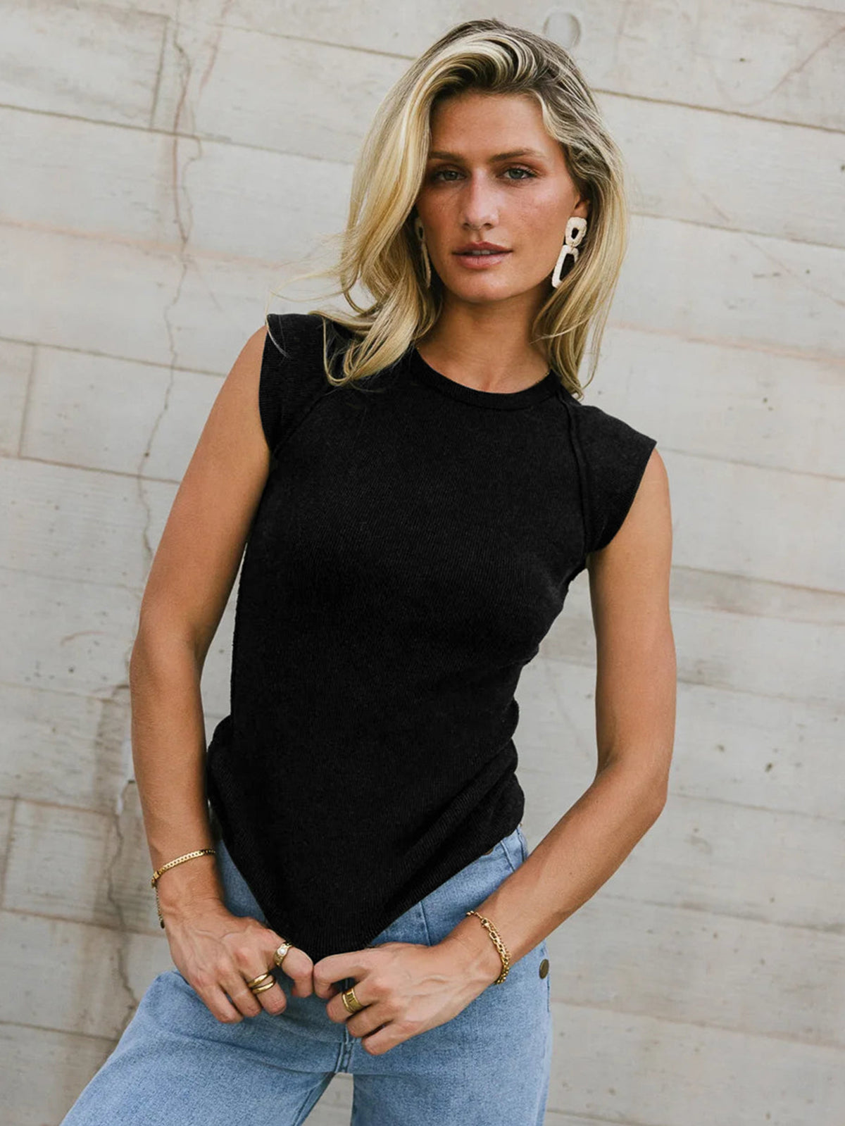 Women Round Neck Regular Top