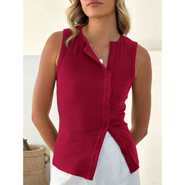 Shirt Style Regular Top