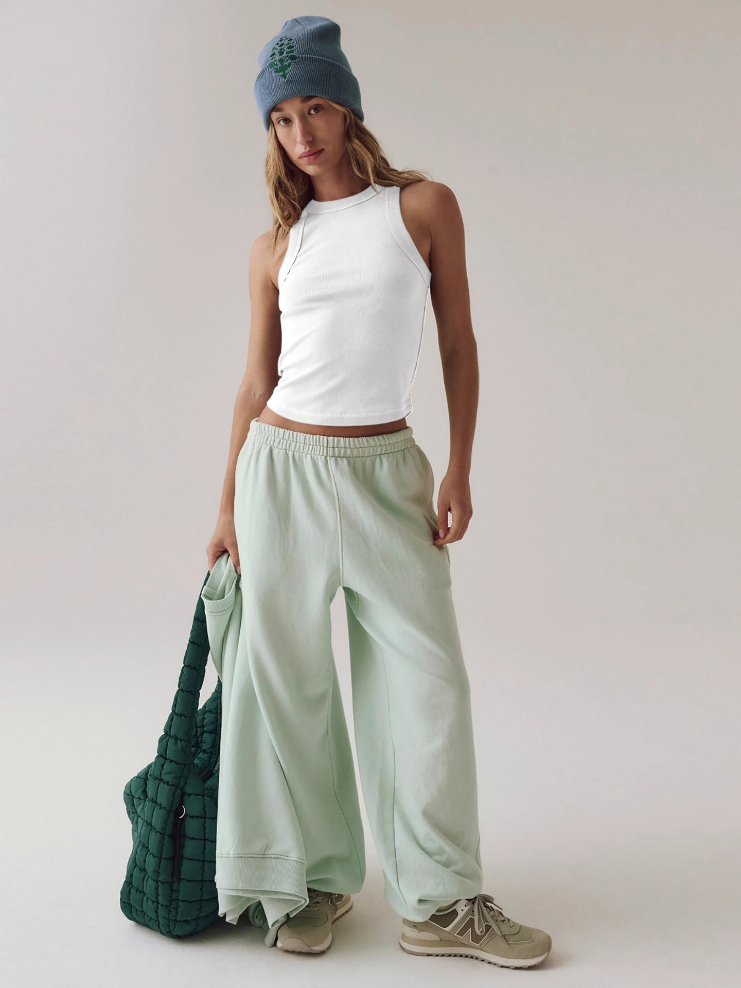 Ribbed Tank Crop Top