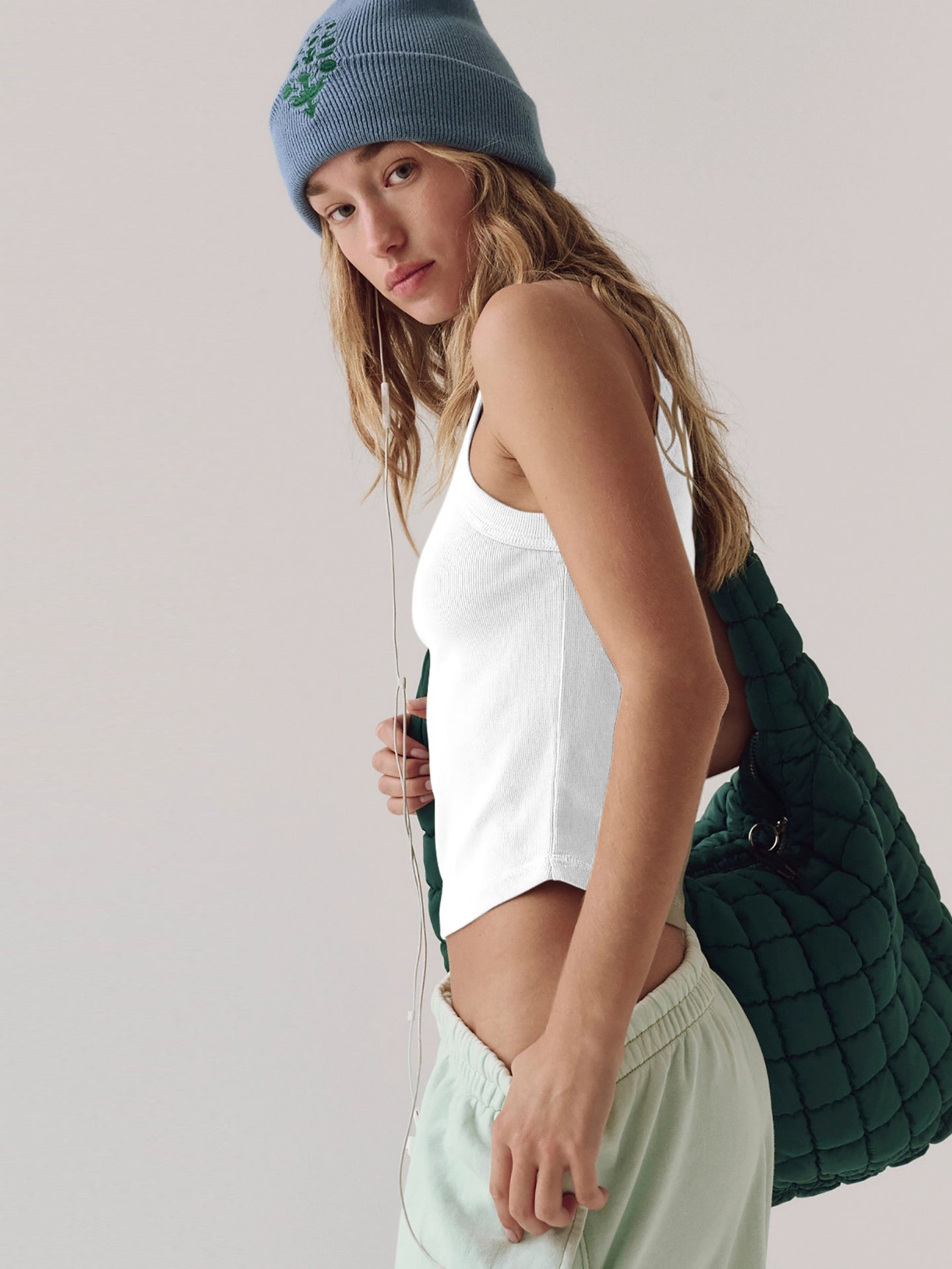 Ribbed Tank Crop Top