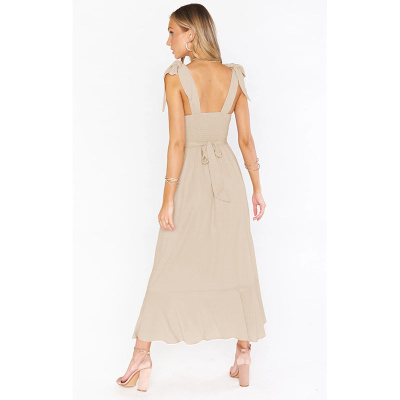 Square Neck Maxi Dress