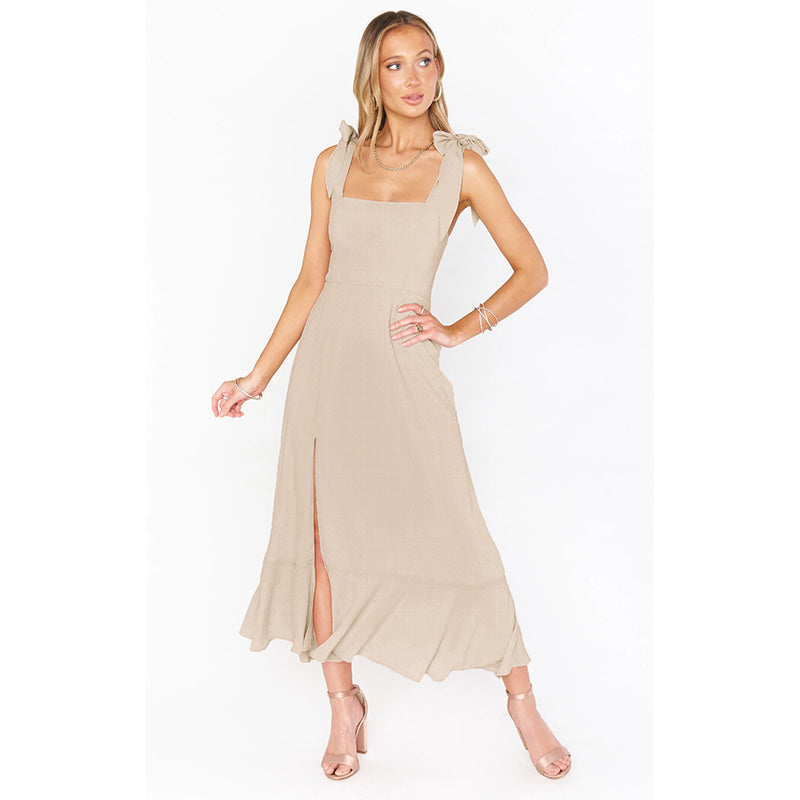 Square Neck Maxi Dress