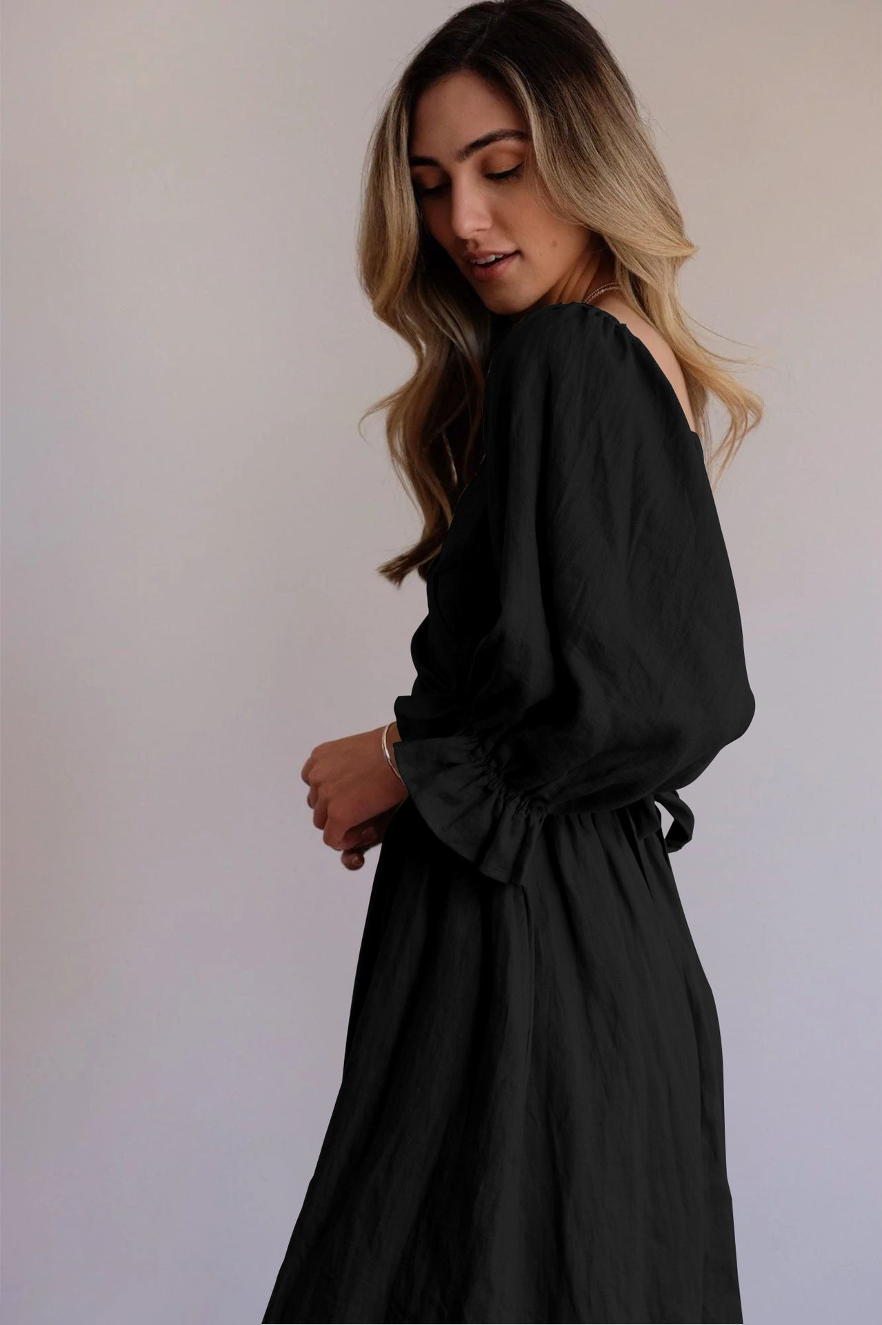 Fit & Flare Midi Dress