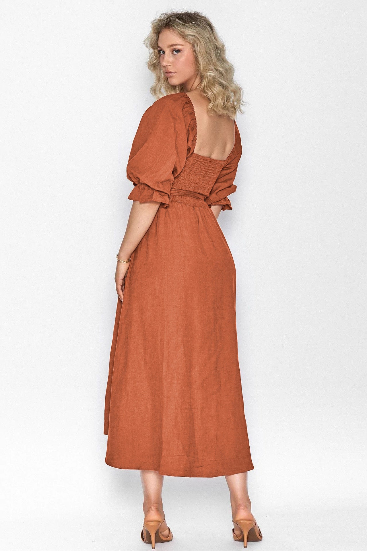 Fit & Flare Midi Dress