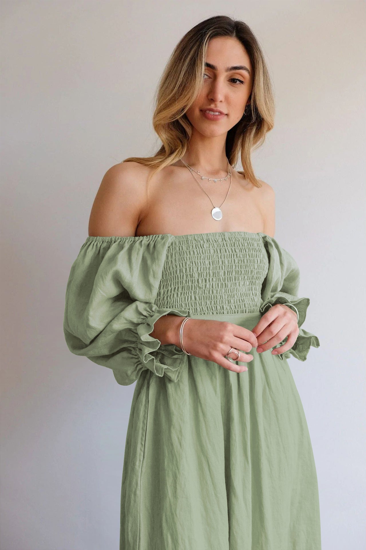 Fit & Flare Midi Dress