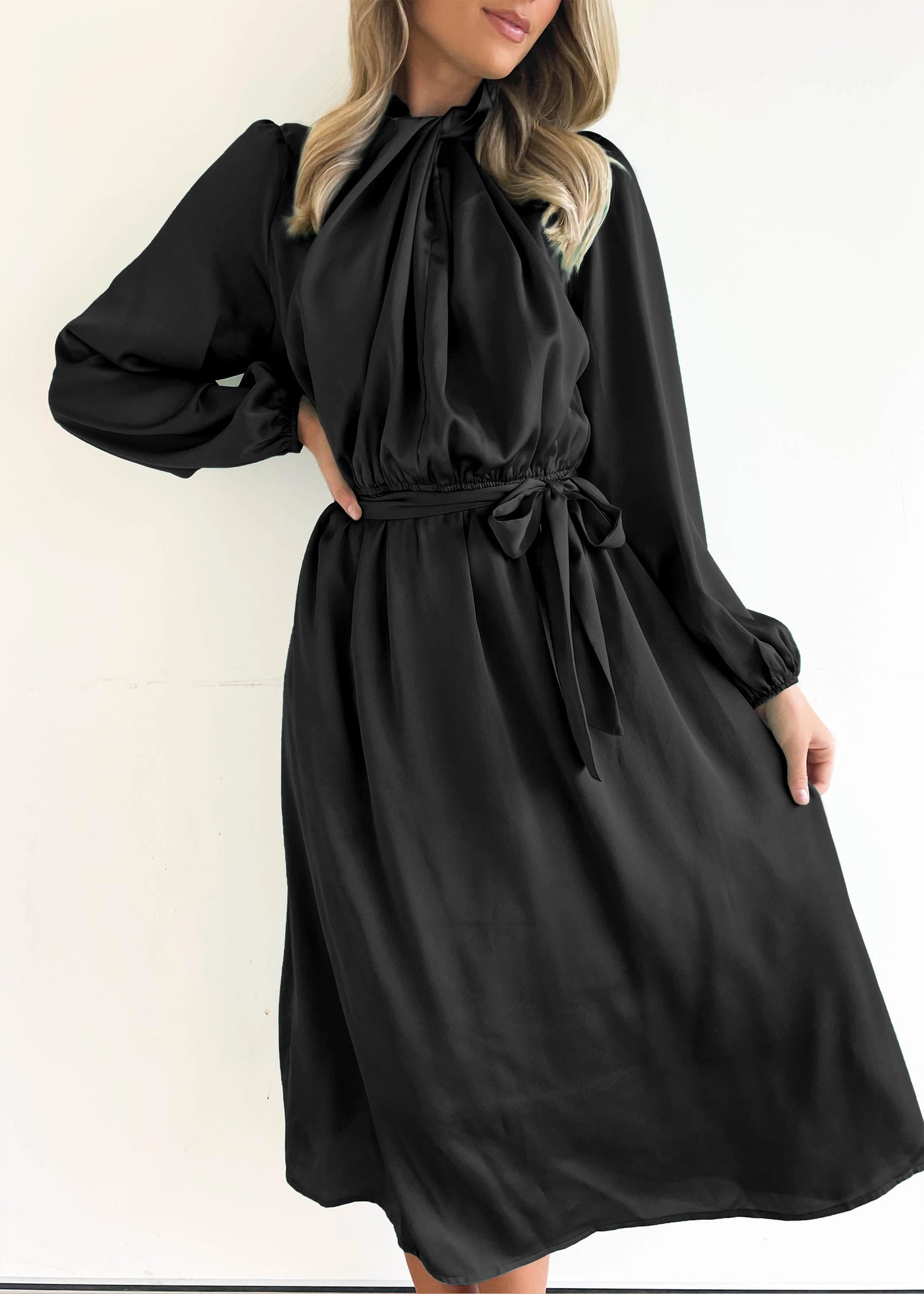 Drop-Waist Maxi Dress