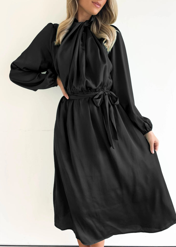 Drop-Waist Maxi Dress