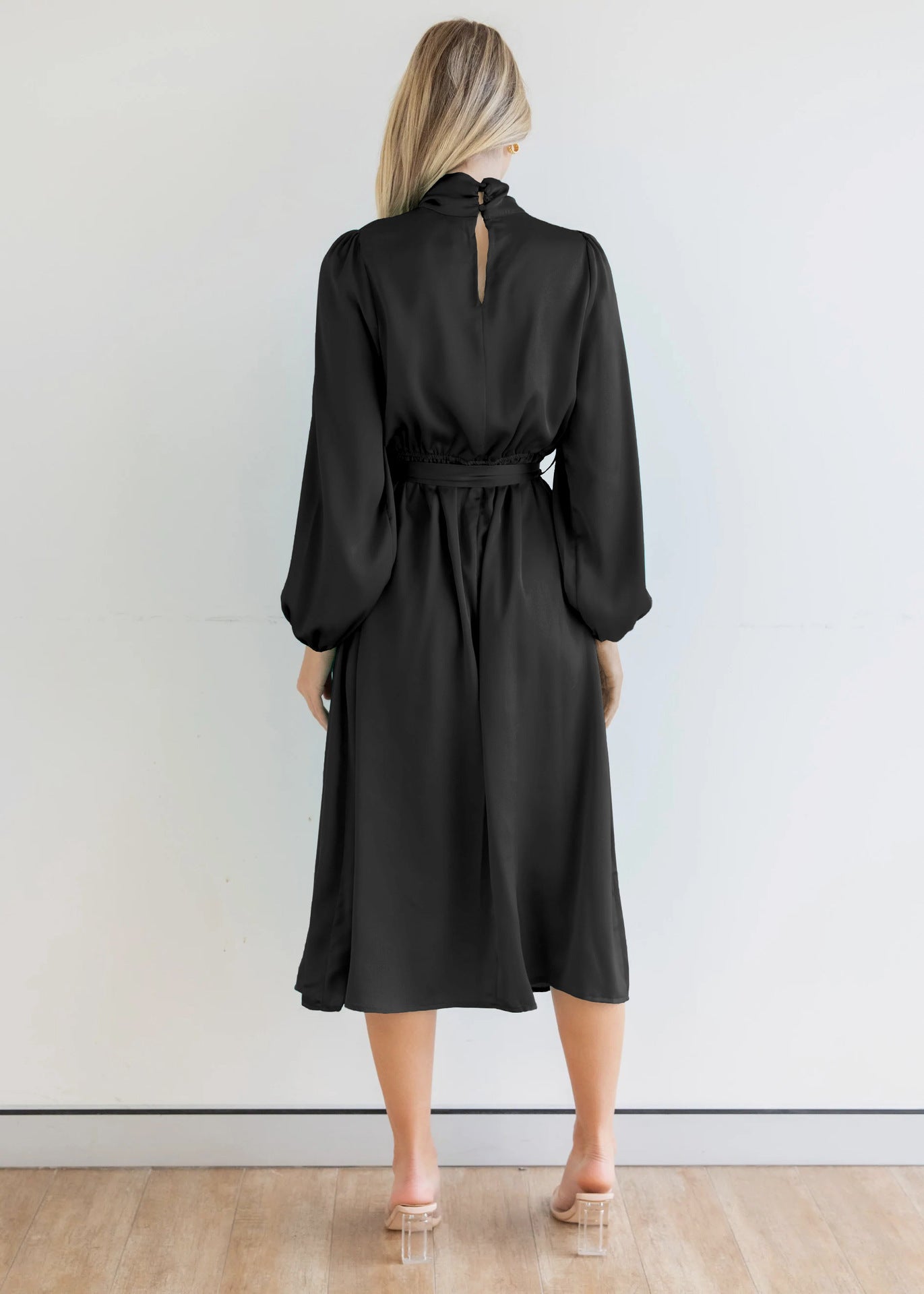 Drop-Waist Maxi Dress