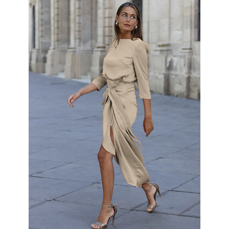 Fit & Flare Maxi Dress
