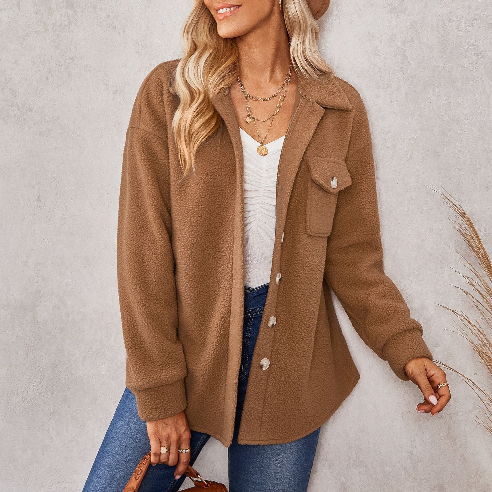 Women Brown Regular Tailored Jacket