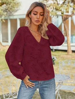Woman Maroon Top