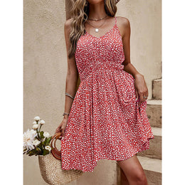 Floral Print Fit & Flare Dress