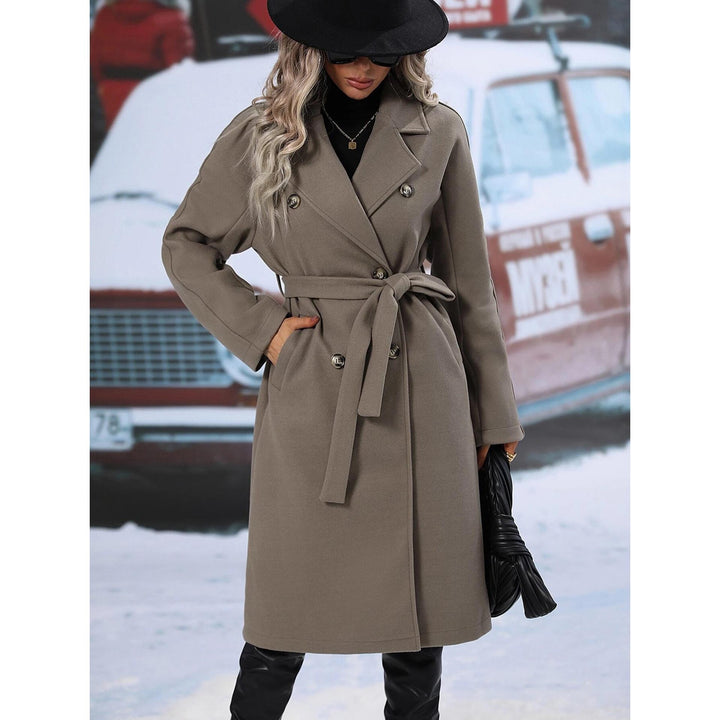 Women Single-Breasted Overcoat