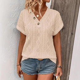 Women Flutter Sleeve Chiffon Top