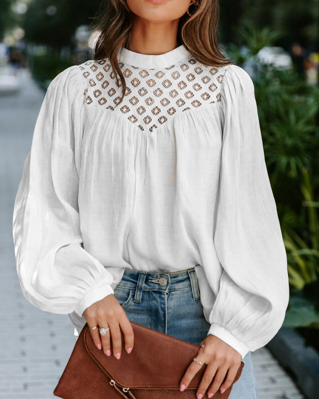 White Regular Top