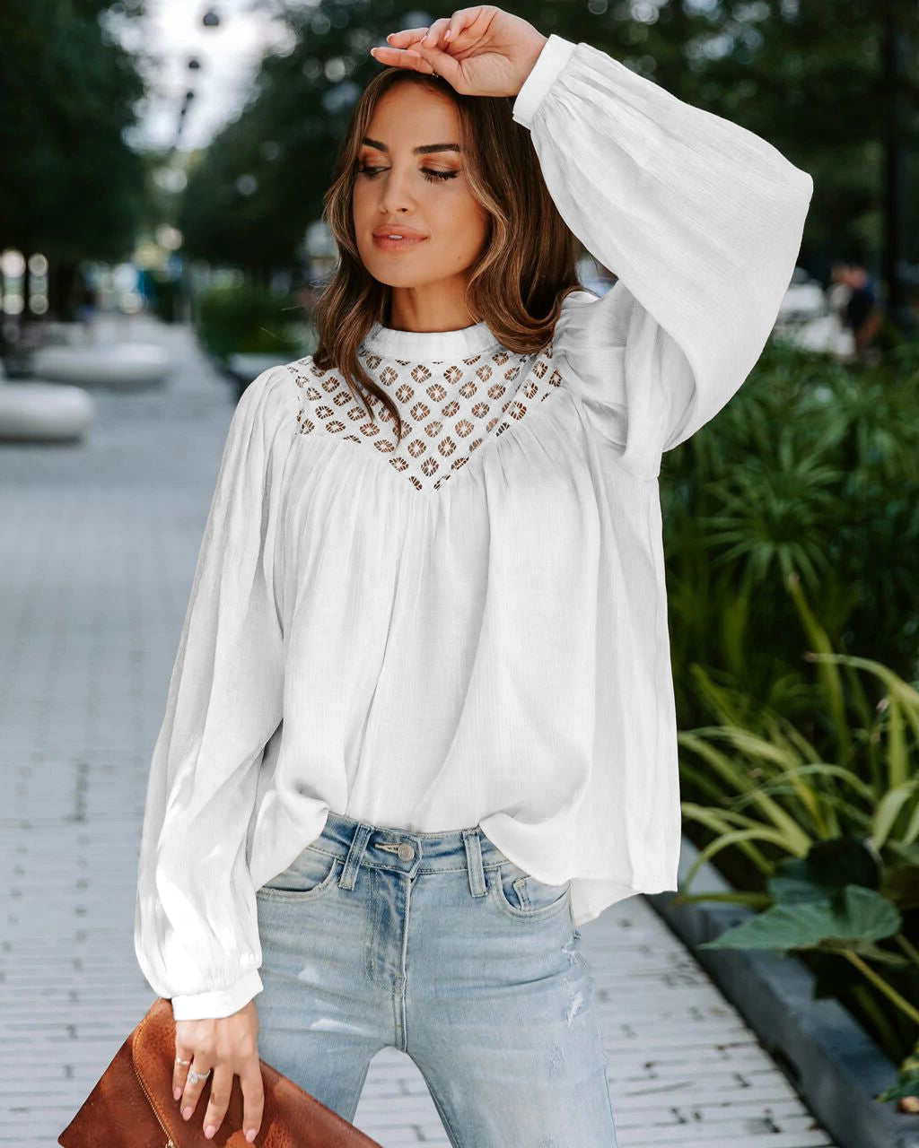 White Regular Top