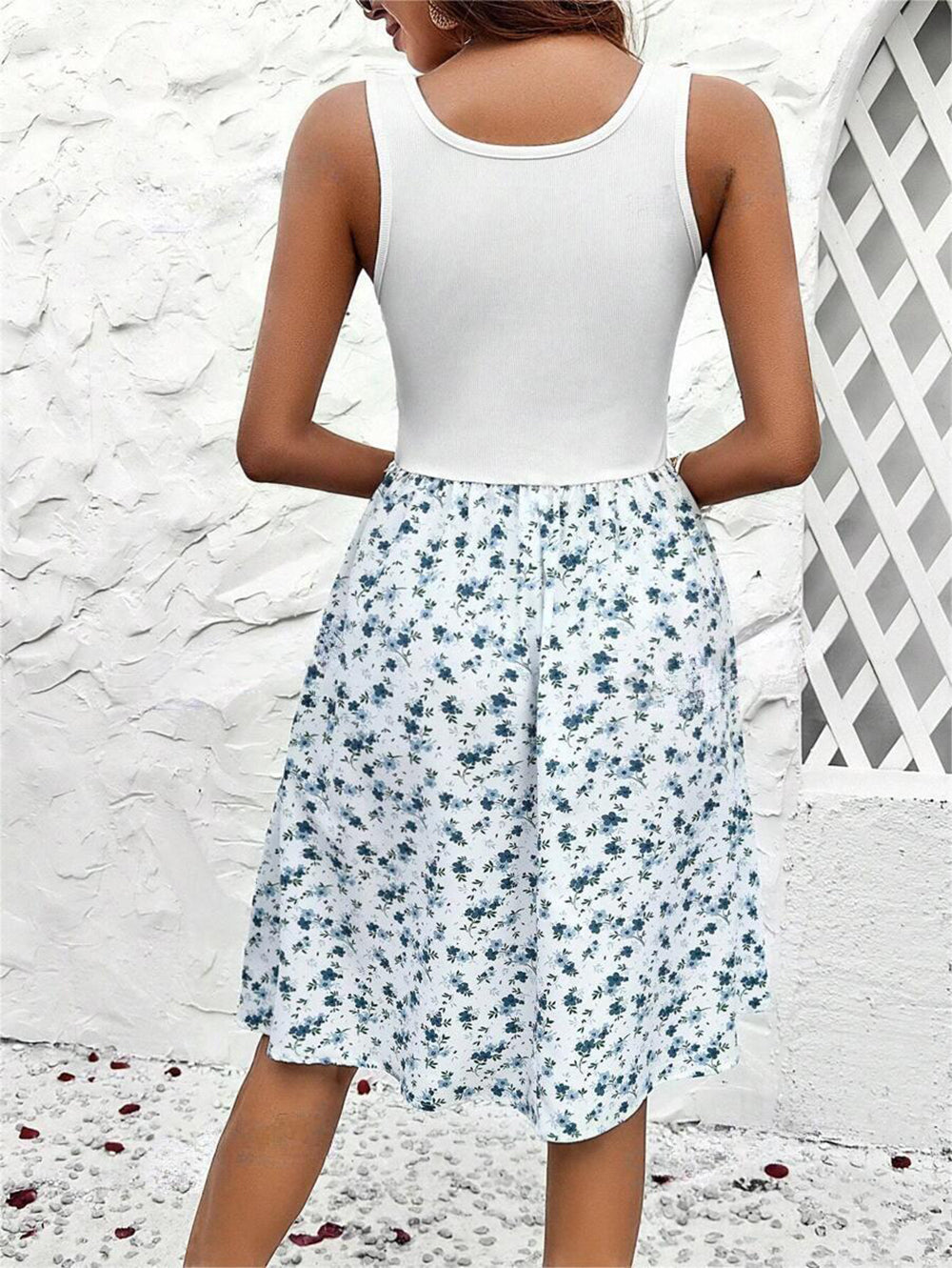 Women Floral Printed A-Line Dress