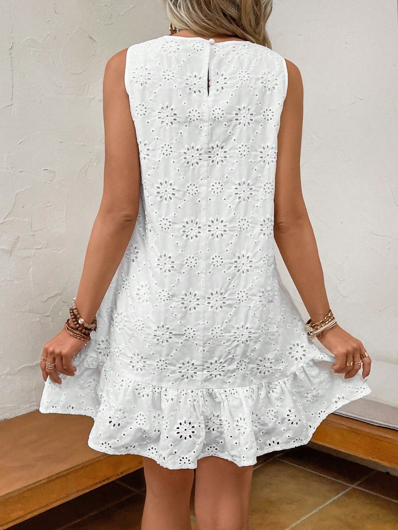 Lace Fit & Flare Dress