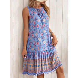 StyleCast Bohemian Floral A-Line Dress