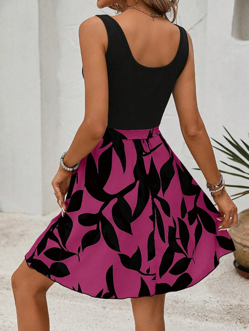 Women Print A-Line Dress