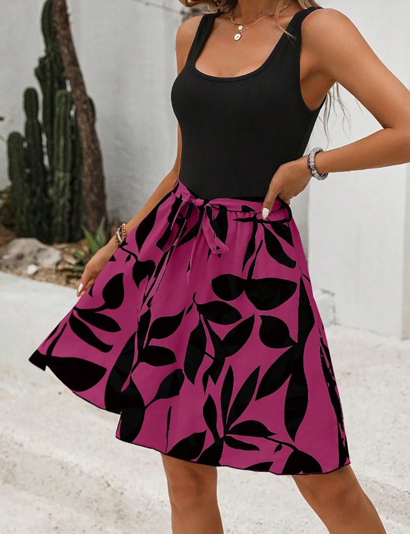 Women Print A-Line Dress