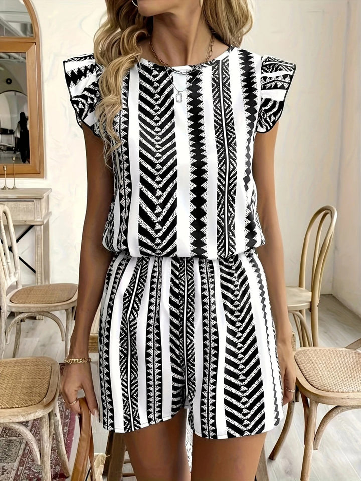 Women Printed Playsuit