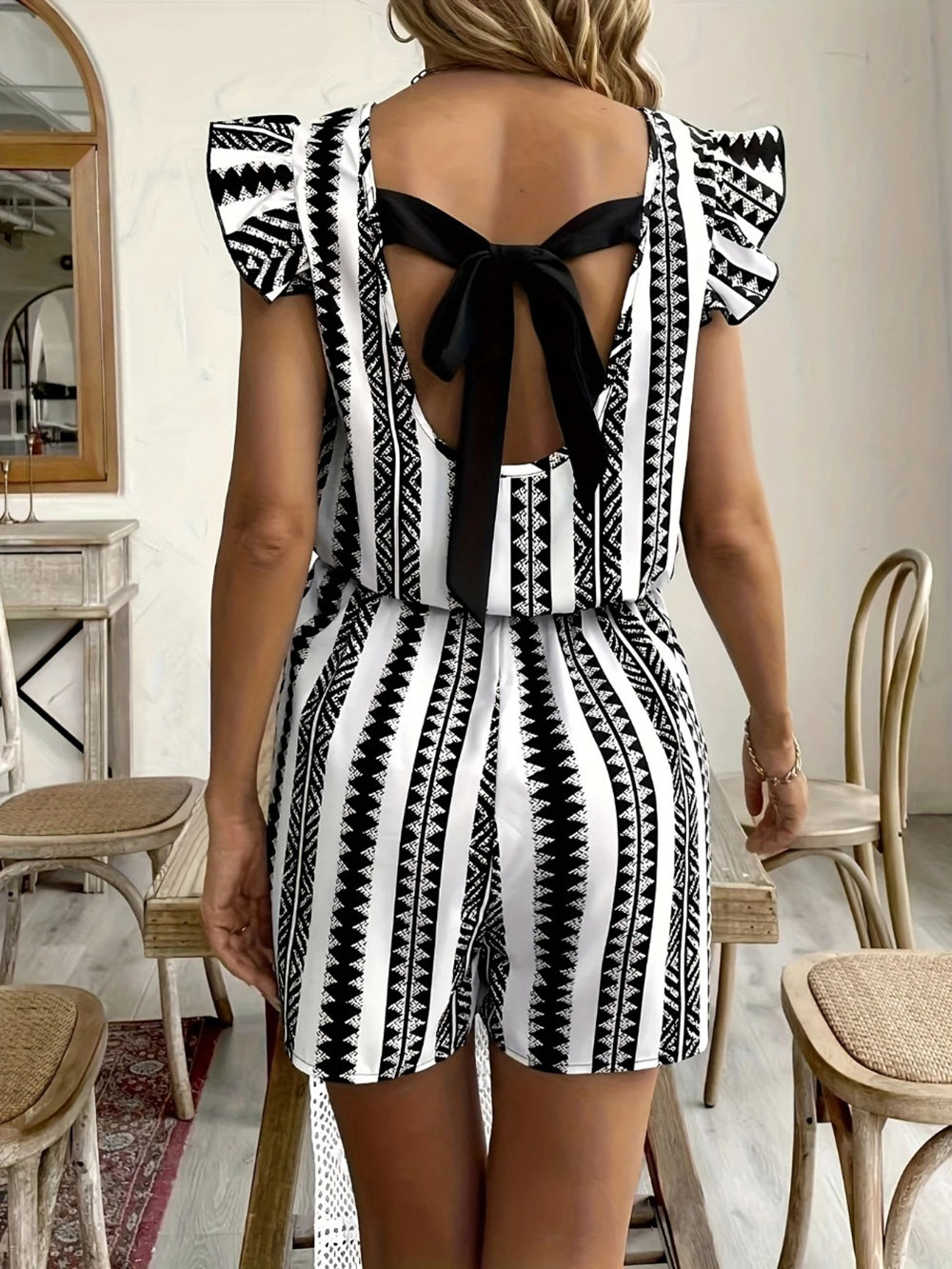 Women Printed Playsuit