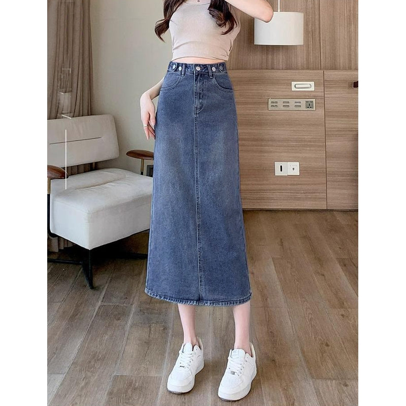 Flared Maxi Skirt