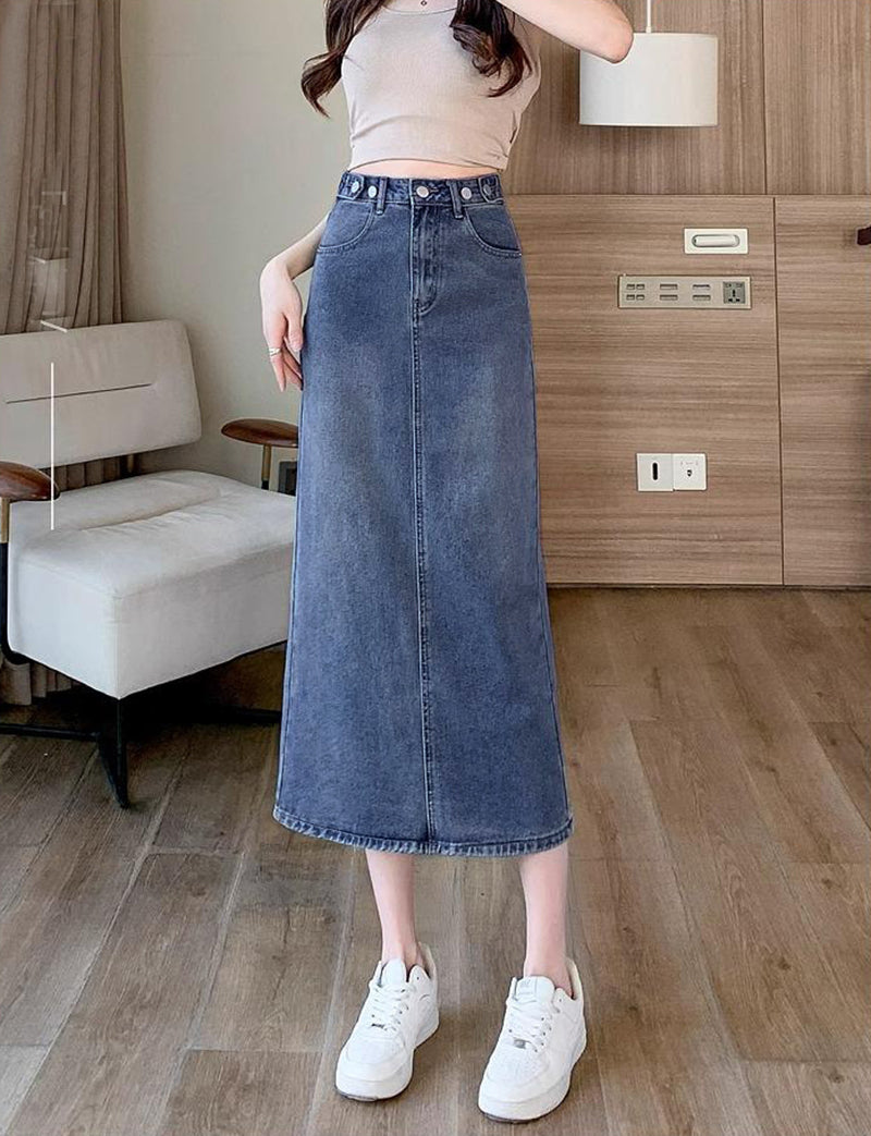 Flared Maxi Skirt