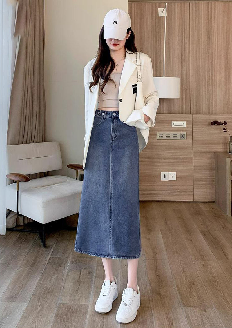 Flared Maxi Skirt