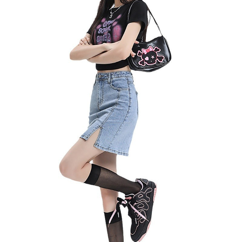 A-Line Knee Length Skirts
