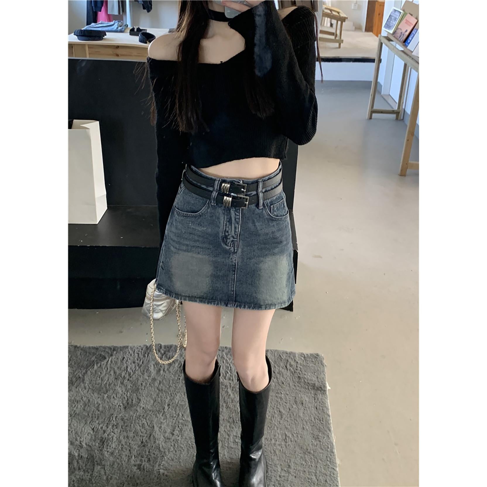 A-Line Mini Skirt